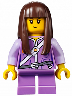 LEGO Minifigure-Ava-Nexo Knights-NEX006-Creative Brick Builders